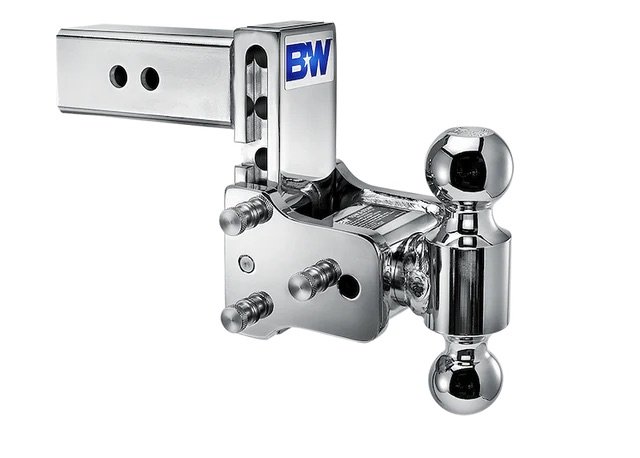 Hitch: 2 1/2" Receiver (5" Drop) B&W (Chrome)