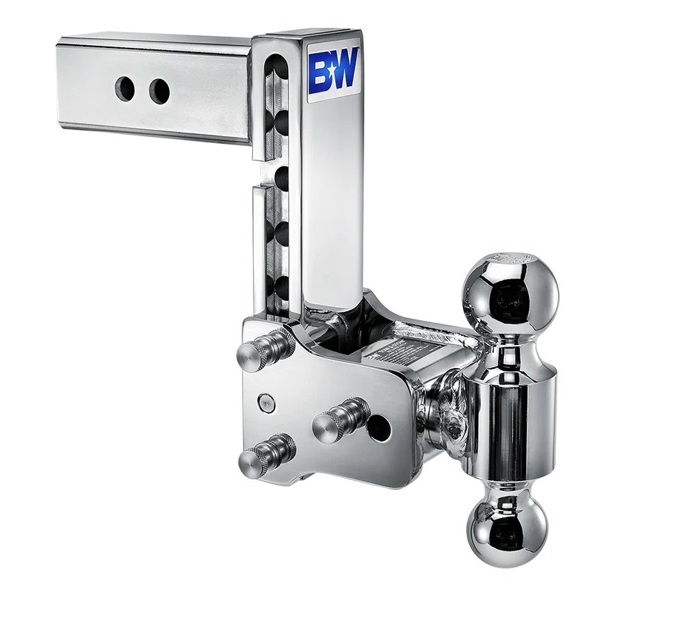 Hitch: 2 1/2" Receiver (7" Drop) B&W (Chrome)