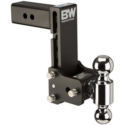 Hitch: 2 1/2" Receiver (7" Drop) B&W (Black)