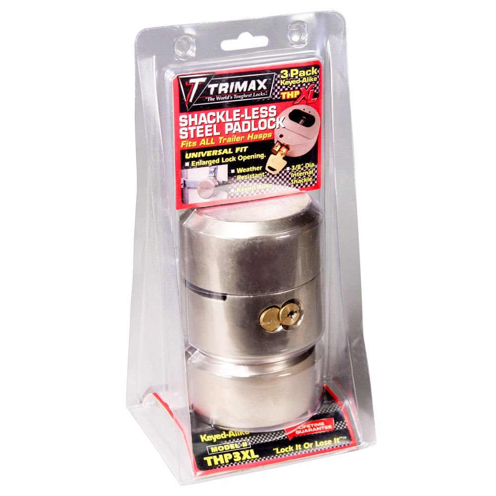 Trimax 3 Pack Hockey Puck Door Lock