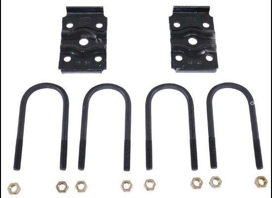 Leaf Spring: U-Bolt Kit 8"