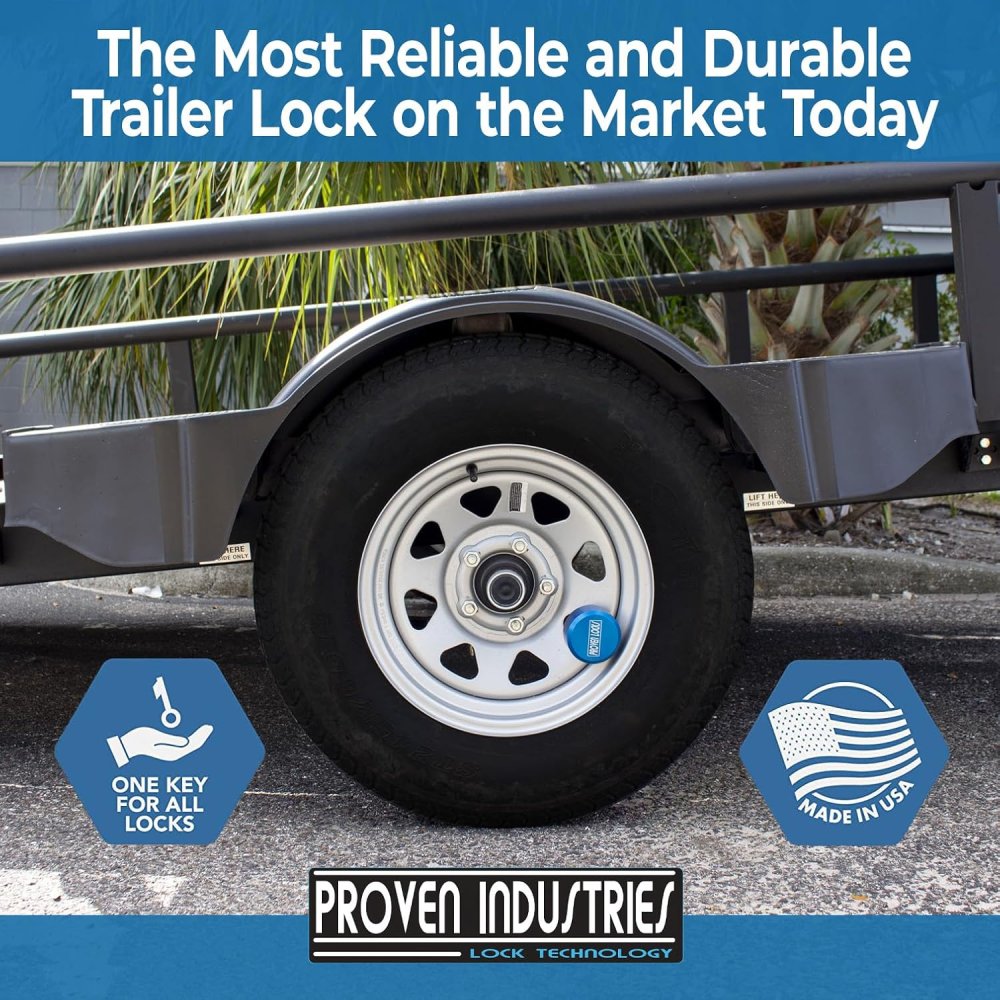 Proven Locks Model WL-200 J-Style Wheel Lock