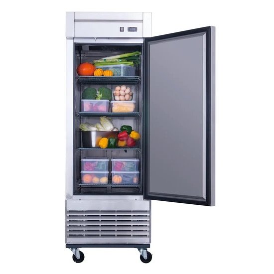 Appliances: Single Door Stand Up Refrigerator