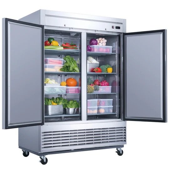 Appliances: Double Door Stand Up Refrigerator