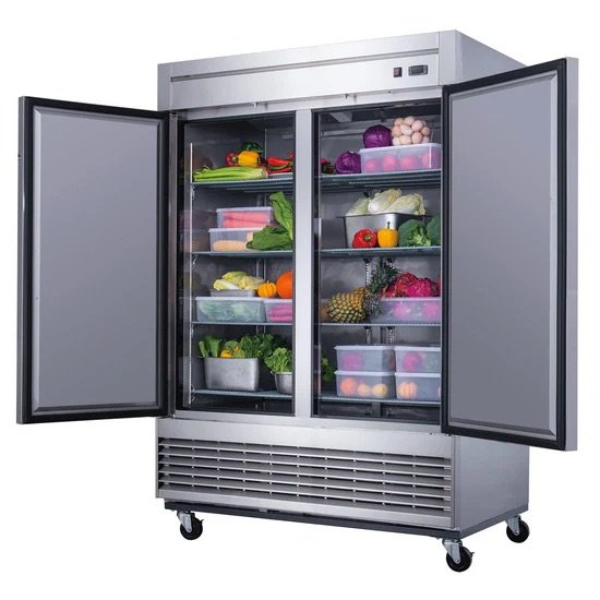 Appliances: Double Door Stand Up Refrigerator