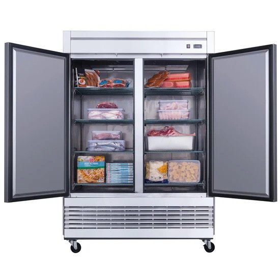 Appliances: Double Door Stand Up Freezer