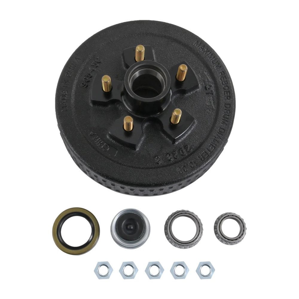Brake Drum: 3.5K Hub Drum Kit 5 on 4.5