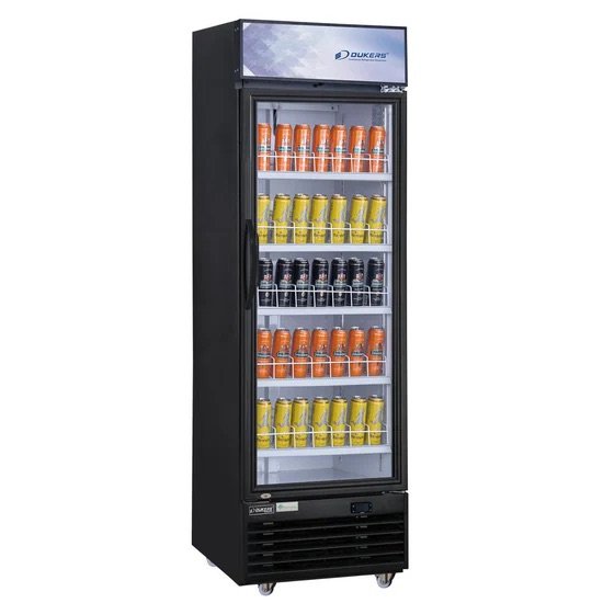 Appliances: Single Door Merchandiser Refrigerator