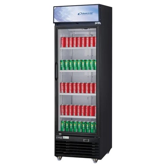 Appliances: Single Door Merchandiser Refrigerator