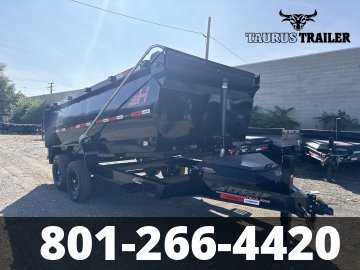 7x14 Horizon Dump Trailer 48" (Telescopic)