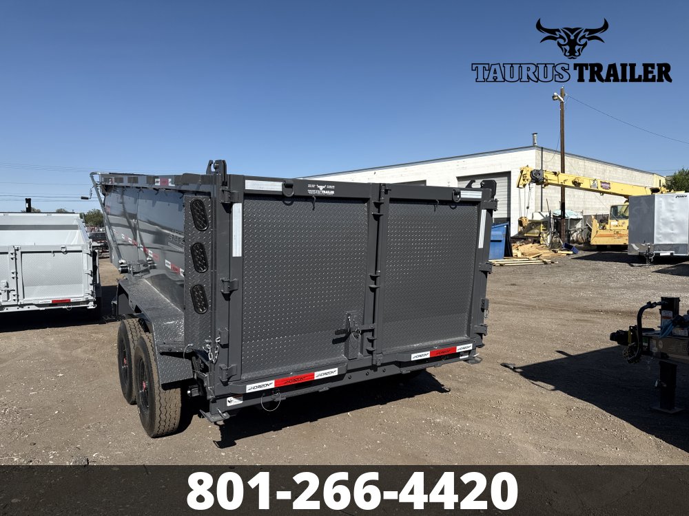 7x16 Horizon Dump Trailer 48" (Telescopic)