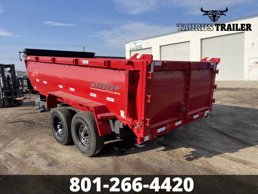 7x14 Horizon Dump Trailer 36" (Telescopic)