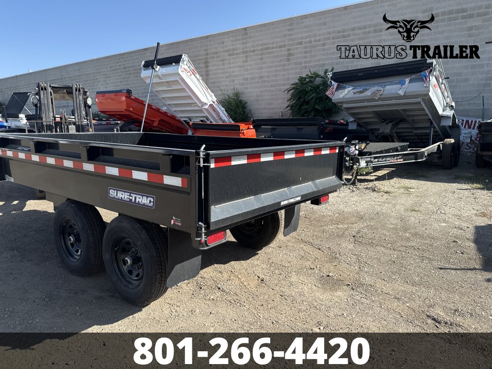 6x10 Sure-Trac Trailers Dump Trailer