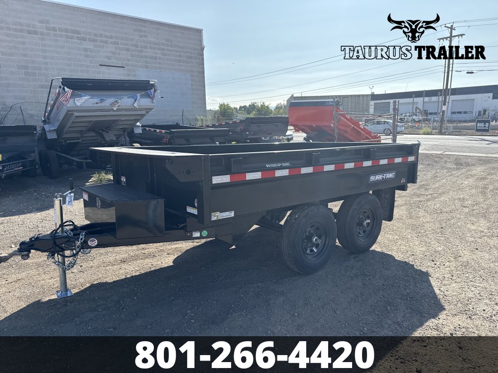 6x10 Sure-Trac Trailers Dump Trailer