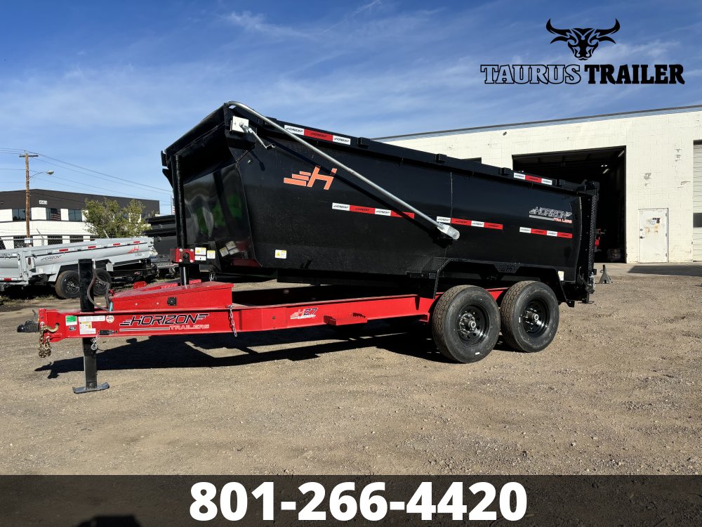 7x14 Horizon Dump Trailer 48" (Telescopic)