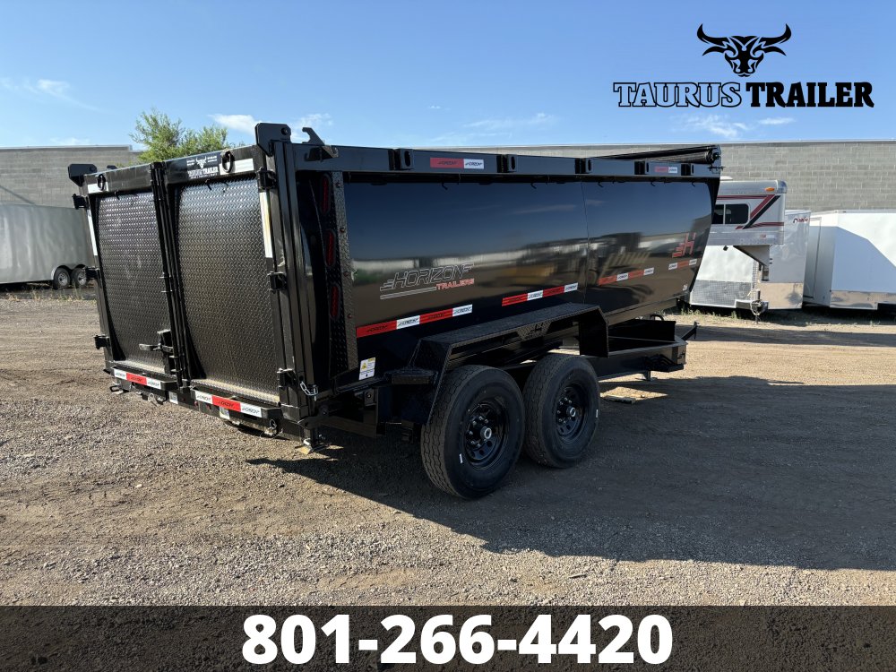 7x16 Horizon Dump Trailer 48"