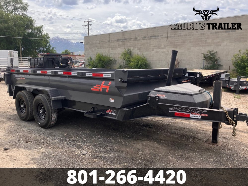 7x14 Horizon Dump Trailer 24"(Telescopic)
