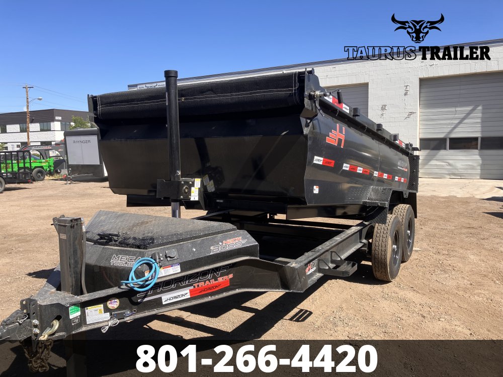 7x14 Horizon Dump Trailer 36" (Telescopic)