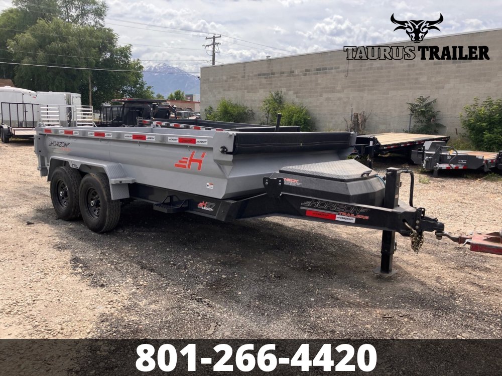 7x14 Horizon Dump Trailer 24"