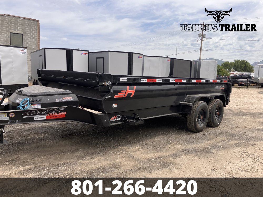 7x16 Horizon Dump Trailer 24"