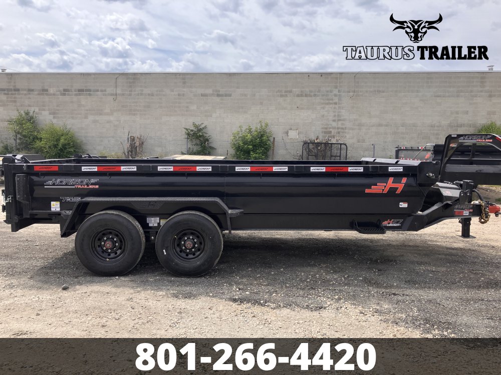 7x16 Horizon Dump Trailer 24"
