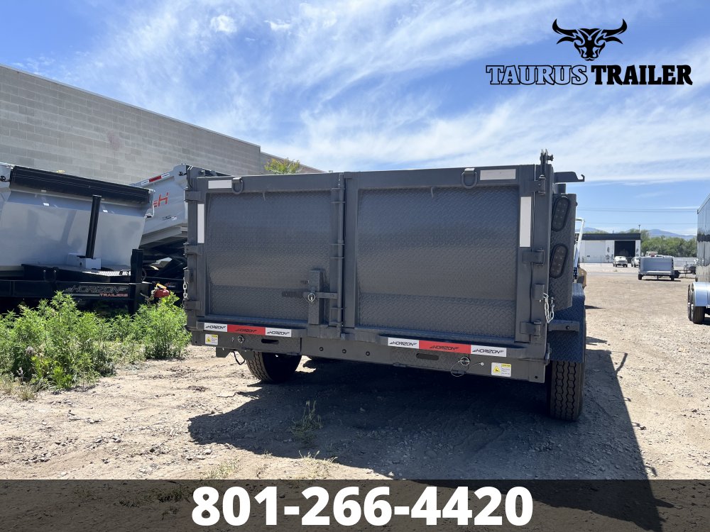 7x16 Horizon Dump Trailer 24" (Telescopic)