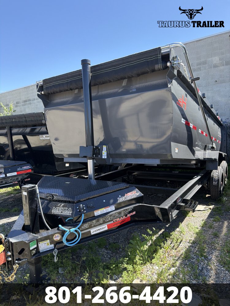 7x14 Horizon Dump Trailer 48" (Telescopic)