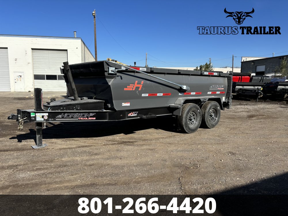 7x14 Horizon Dump Trailer 36" (Telescopic)