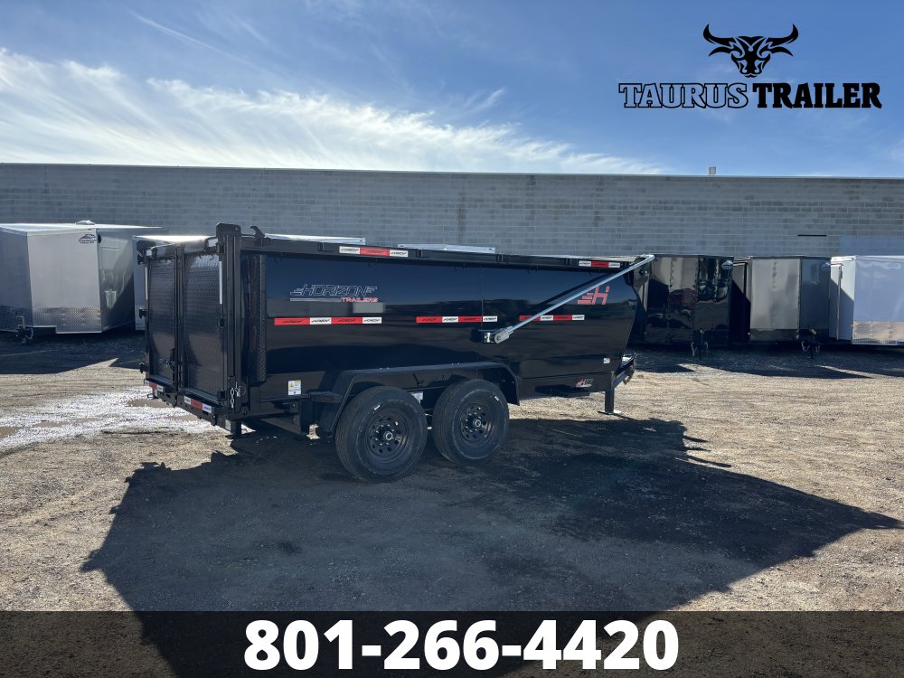 7x14 Horizon Dump Trailer 48" (Telescopic)