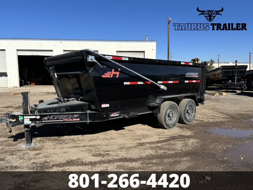 7x14 Horizon Dump Trailer 48" (Telescopic)