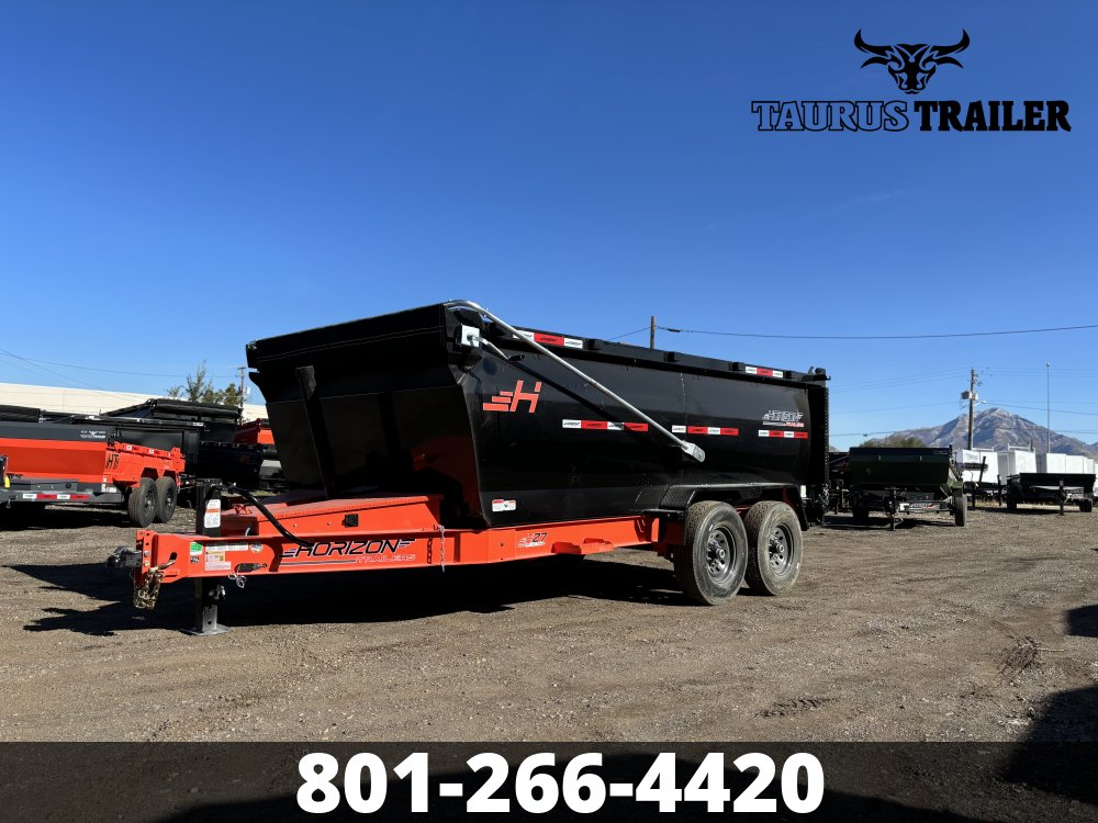 7x14 Horizon Dump Trailer 48" (Telescopic)