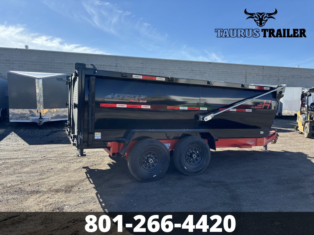 7x14 Horizon Dump Trailer 48" (Telescopic)