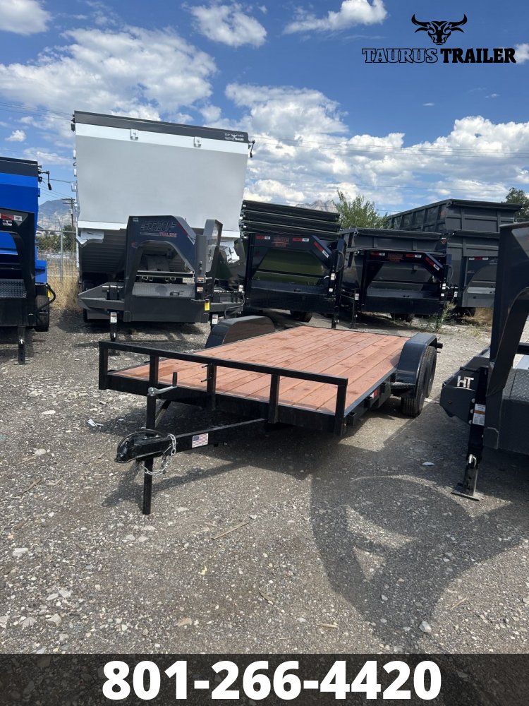 7x16 Genco Flatbed Car Hauler