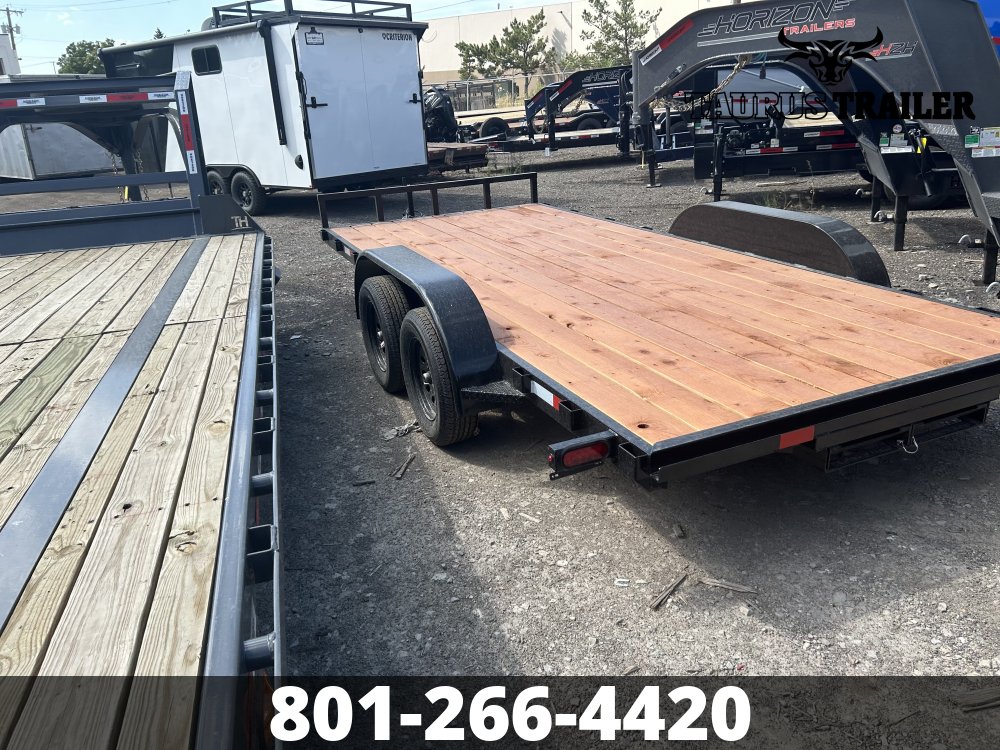 7x16 Genco Flatbed Car Hauler