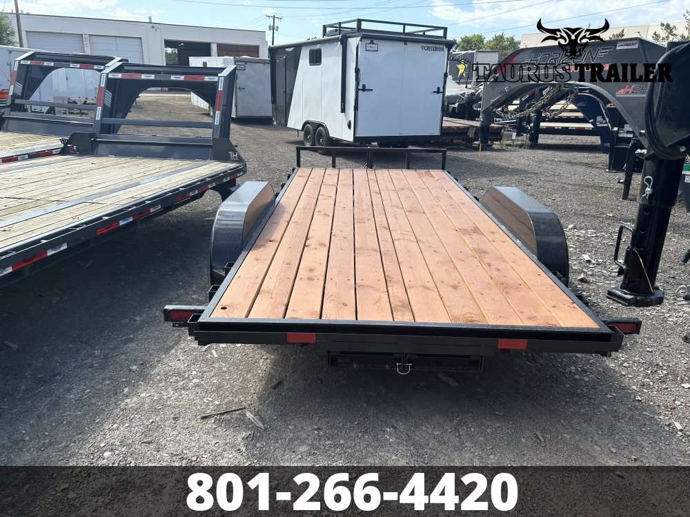 7x16 Genco Flatbed Car Hauler