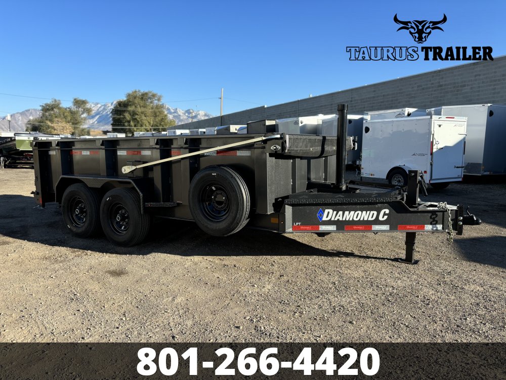 7x14 Dimond C Dump Trailer