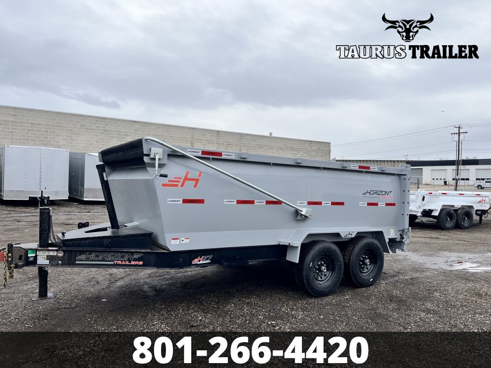 7x14 Horizon Dump Trailer 48" (Telescopic)