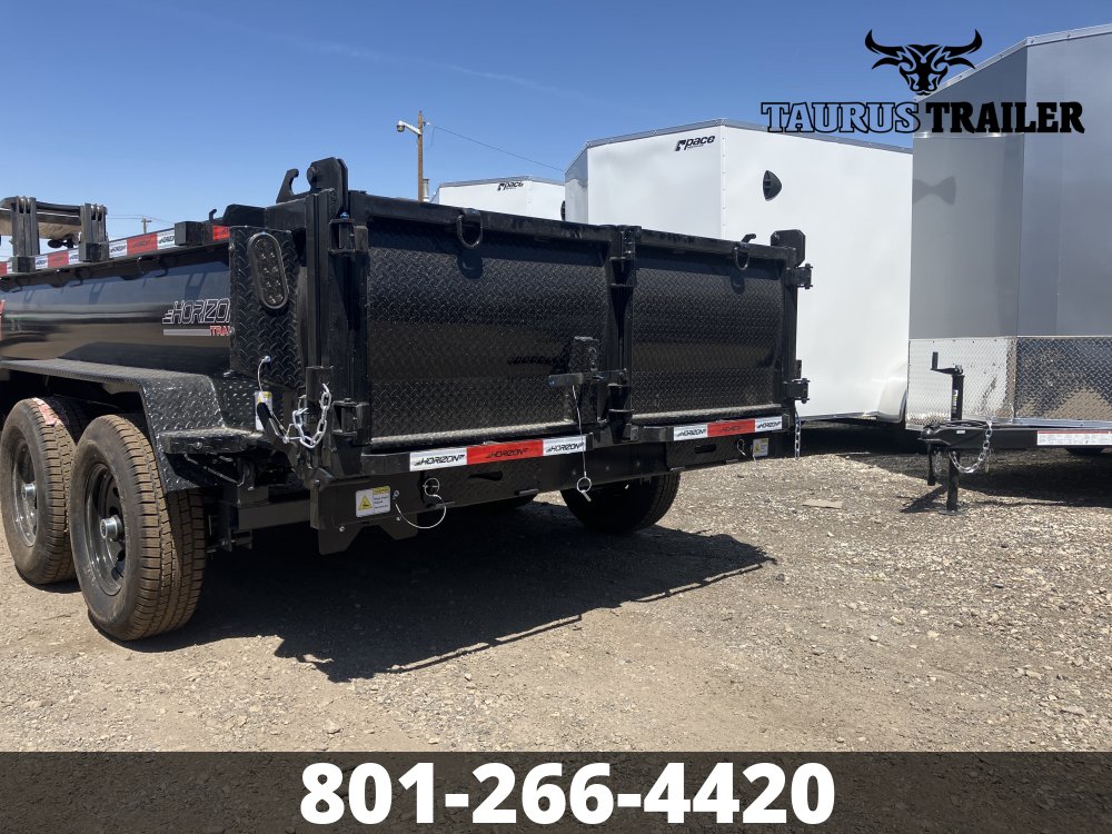 6x12 Horizon Dump Trailer 24"