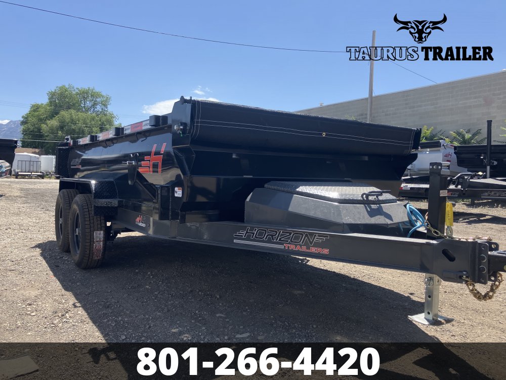 6x12 Horizon Dump Trailer 24"