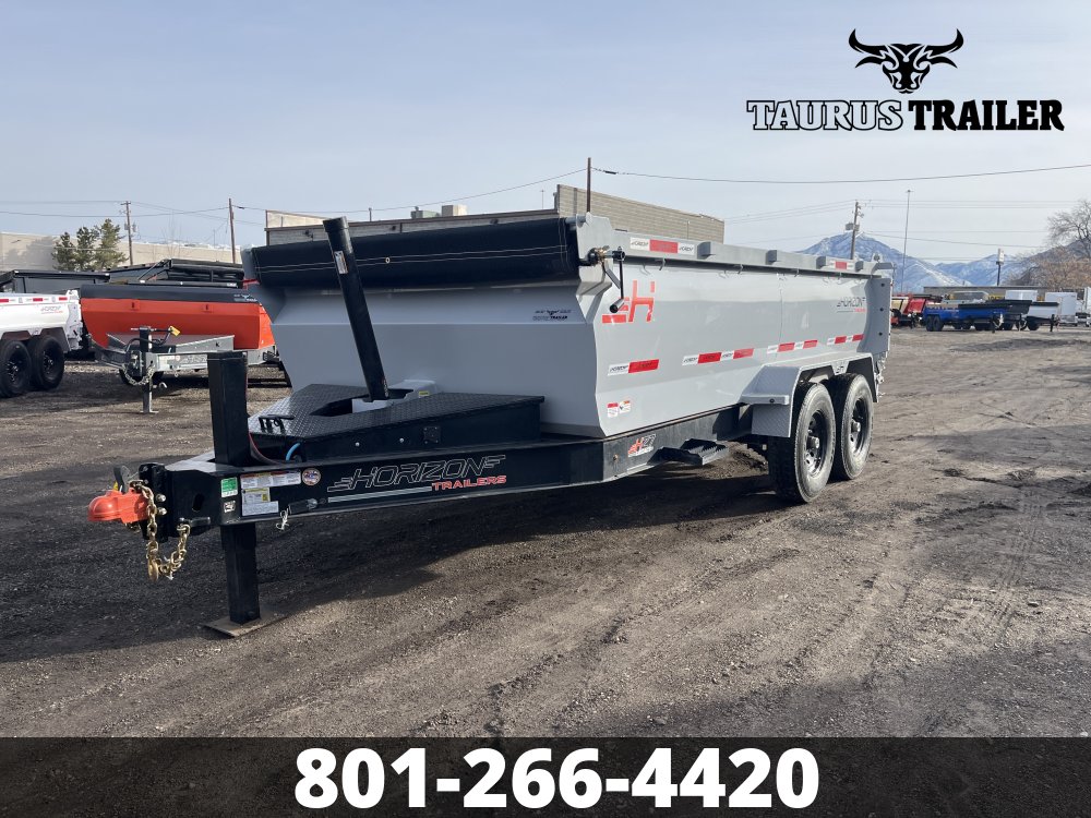 7x14 Horizon Dump Trailer 36" (Telescopic)