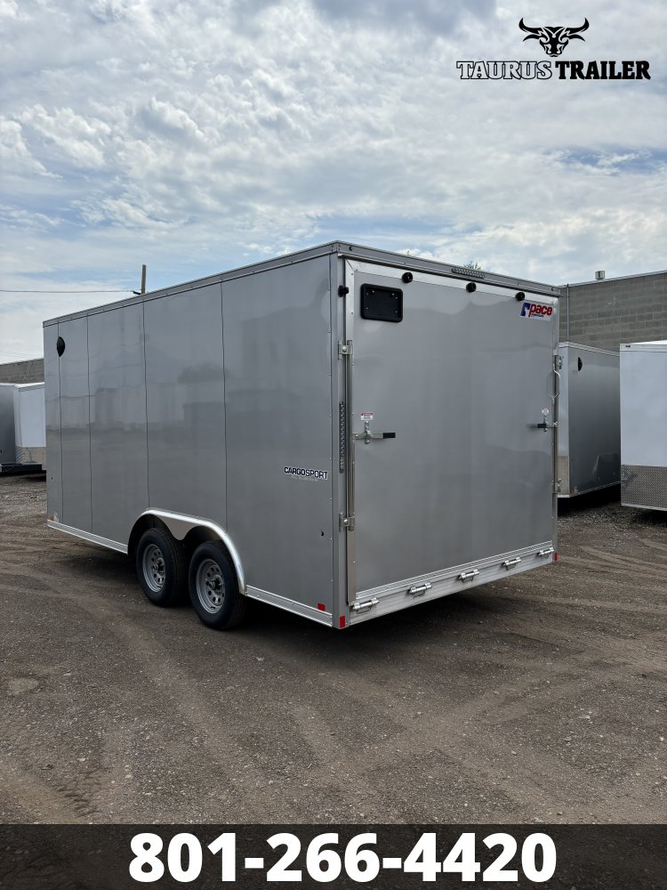 8.5x16 Pace Enclosed Cargo (Aluminum)