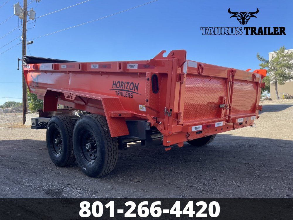 7x14 Horizon Dump Trailer 24"