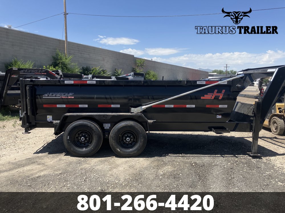 7x14 Horizon Dump Trailer 36" (Telescopic)