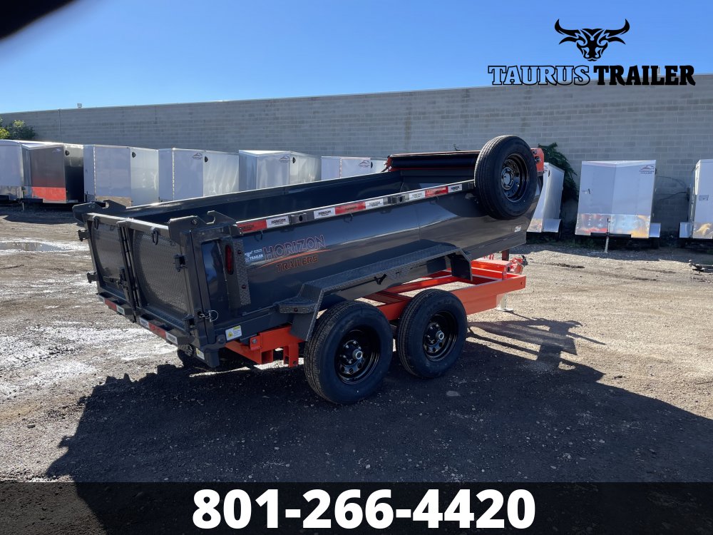 6x12 Horizon Dump Trailer 24"