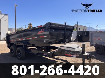 7x14 Horizon Dump Trailer 36" (Telescopic)