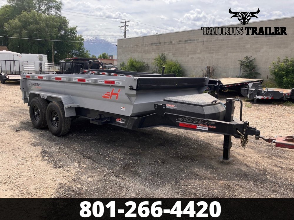 7x14 Horizon Dump Trailer 24"