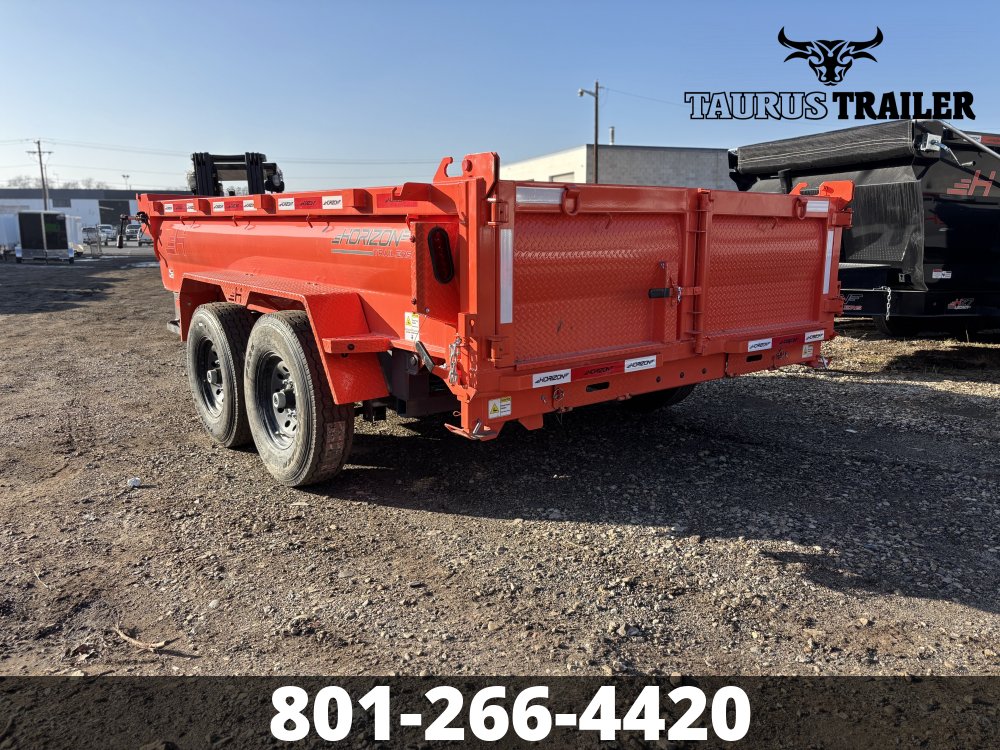 7x12 Horizon Dump Trailer 24"