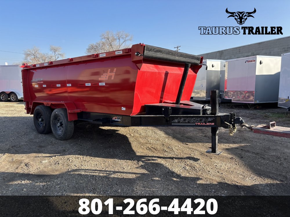 7x14 Horizon Dump Trailer 48" (Telescopic)