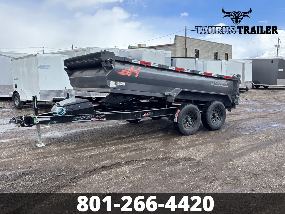 6x12 Horizon Dump Trailer 24"