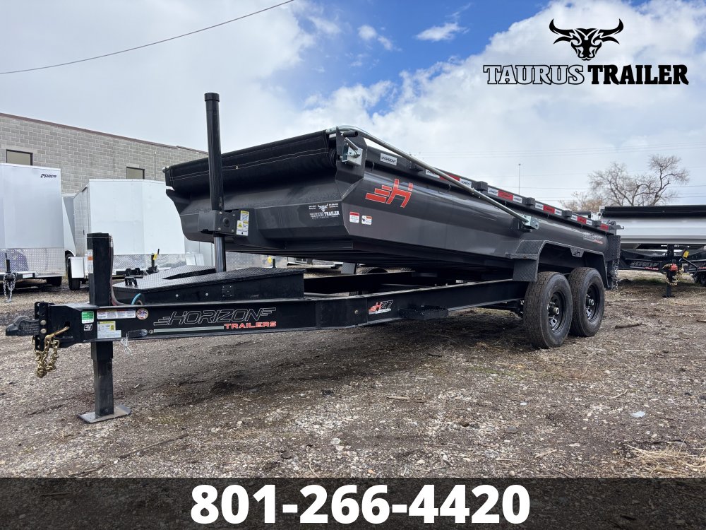 7x16 Horizon Dump Trailer 24" (Telescopic)